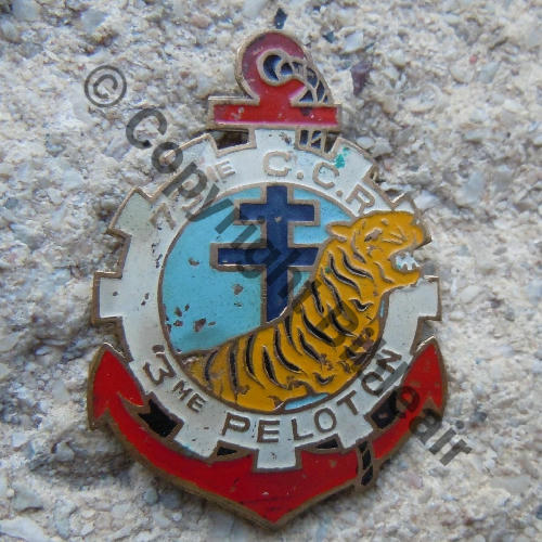 CCR  73eCie CIRCULATION ROUTIERE 3ePELOTON INDO  Fab LOC Tuyau soude Dos lisse irreg  Src.lapetitebrocdechacha 1480EurInv 